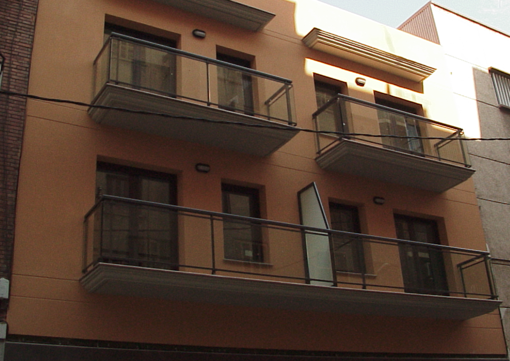 Edificio de viviendas en Barcelona.