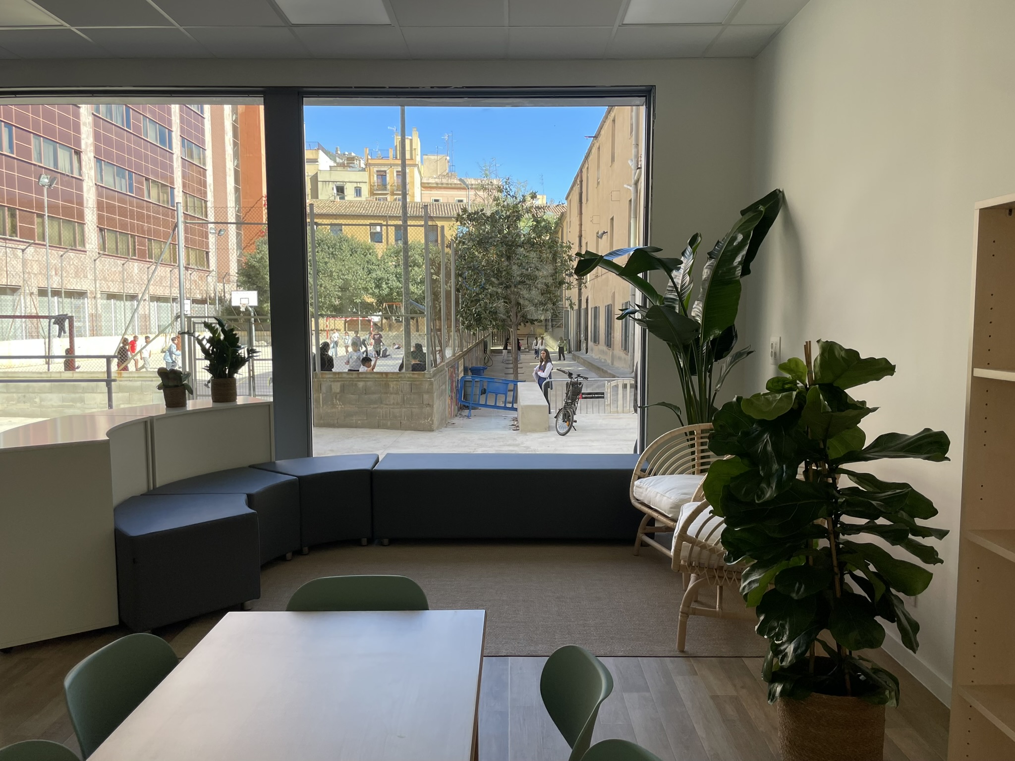 Nuevas aulas en el Institut Escola Elisabets